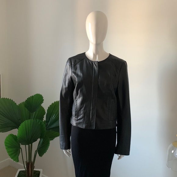 100% Leather Jacket LG - Picture 3 of 17